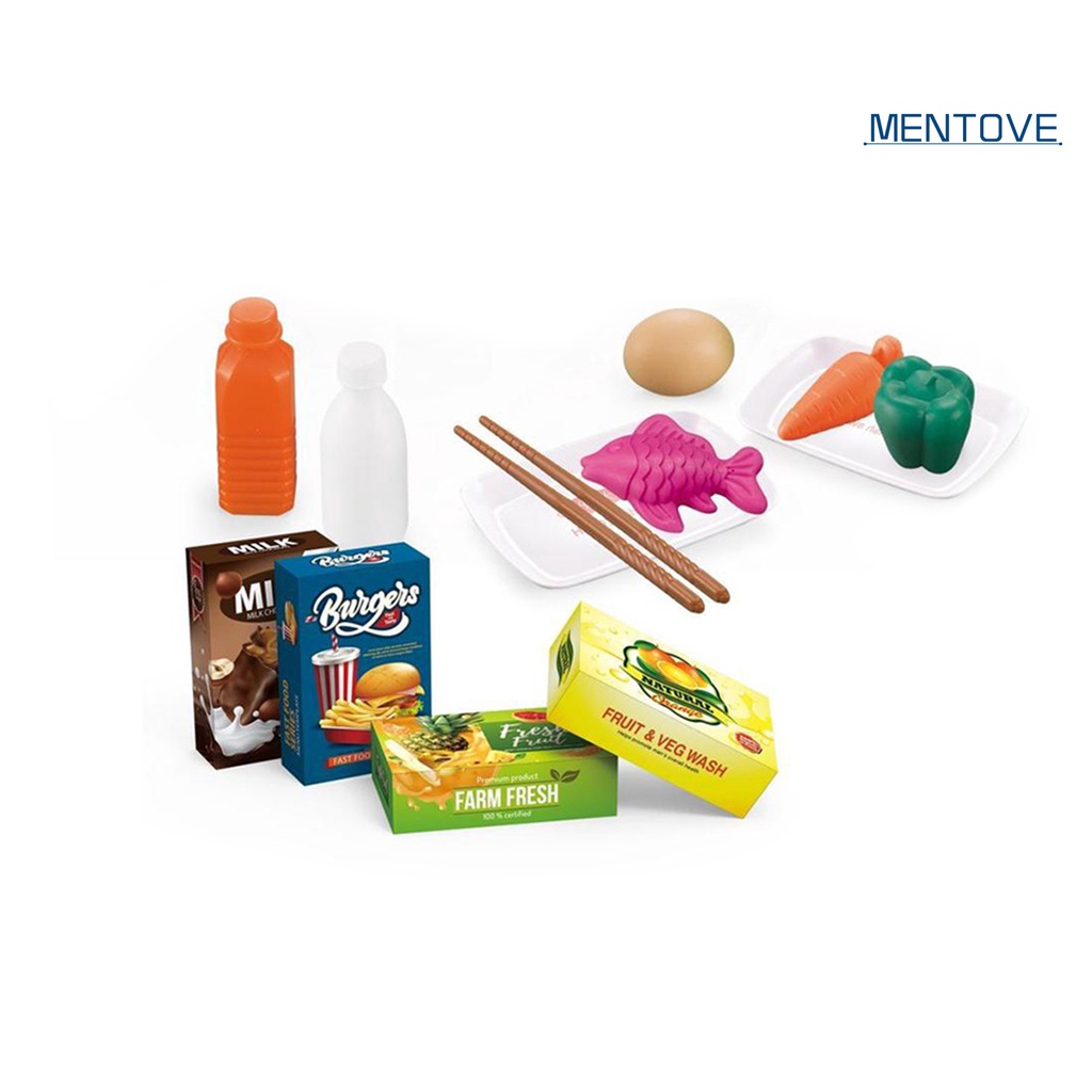 Set 36 Dụng Cụ Nấu Ăn Mô Phỏng Có Hiệu Ứng Âm Thanh Sống Động Như Thật Cho Bé