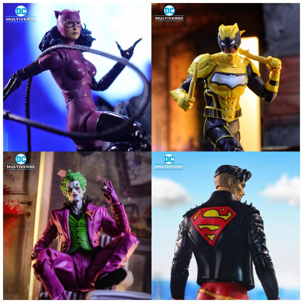 MCFARLANE DC 23cm VGBP Viền Khung Tín Hiệu Không Dây Có Thể Chuyển Động