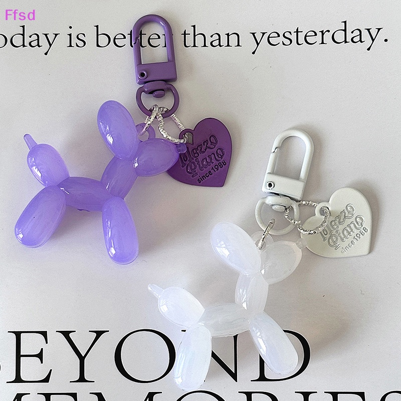 1 Móc Khóa Hình Chú Chó Hoạt Hình Đáng Yêu