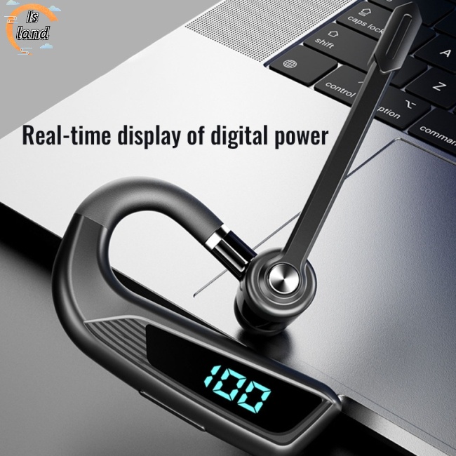 Tai Nghe Bluetooth V16 Màn Hình Kỹ Thuật Số Phong Cách Thể Thao