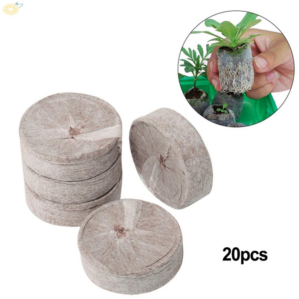 【VARSTR】Planting Soil Outdoor Garden Peat Pellets Starter Soil Vegetable Plants