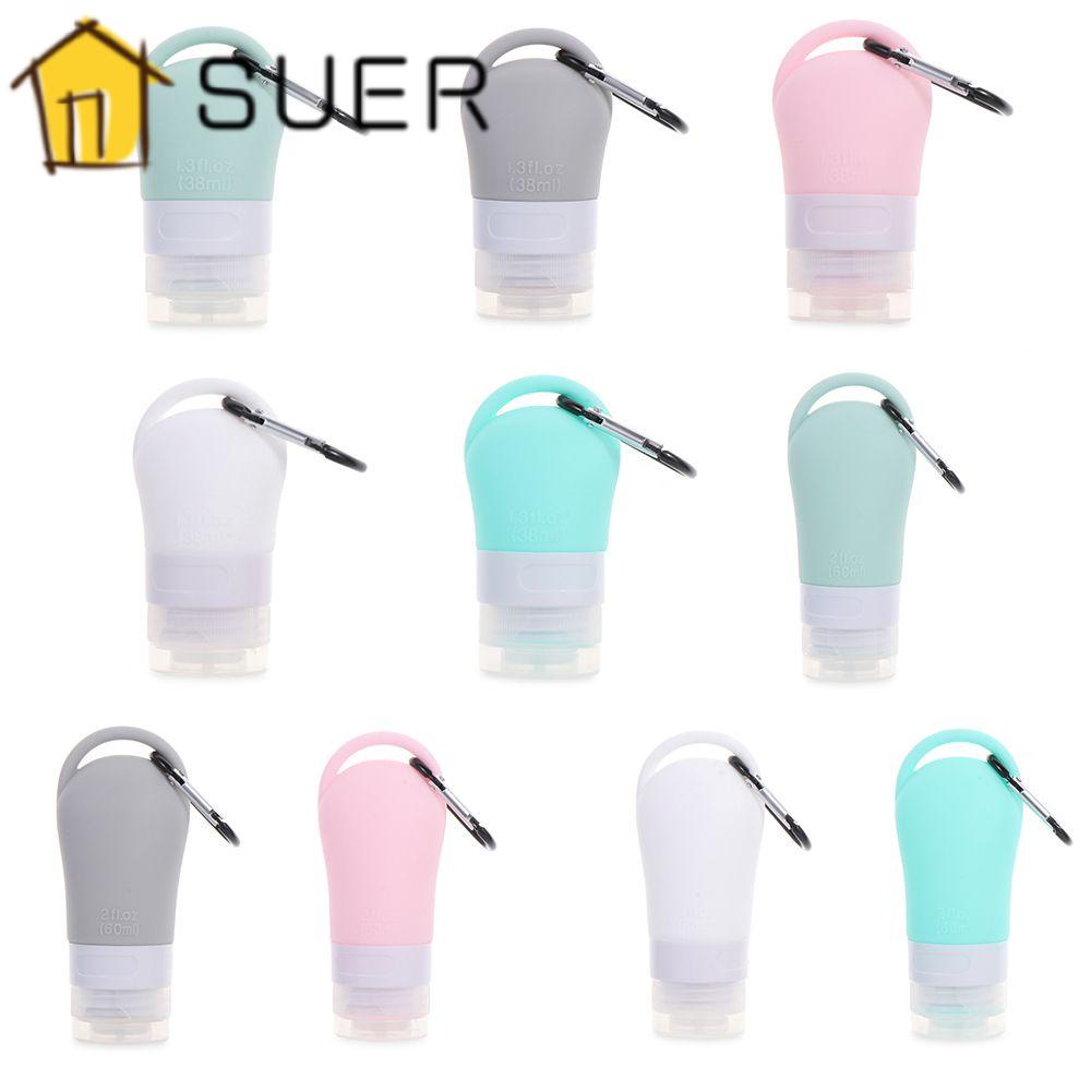 Chai Silicone Đựng Dầu Gội Có Móc Treo Tiện Lợi