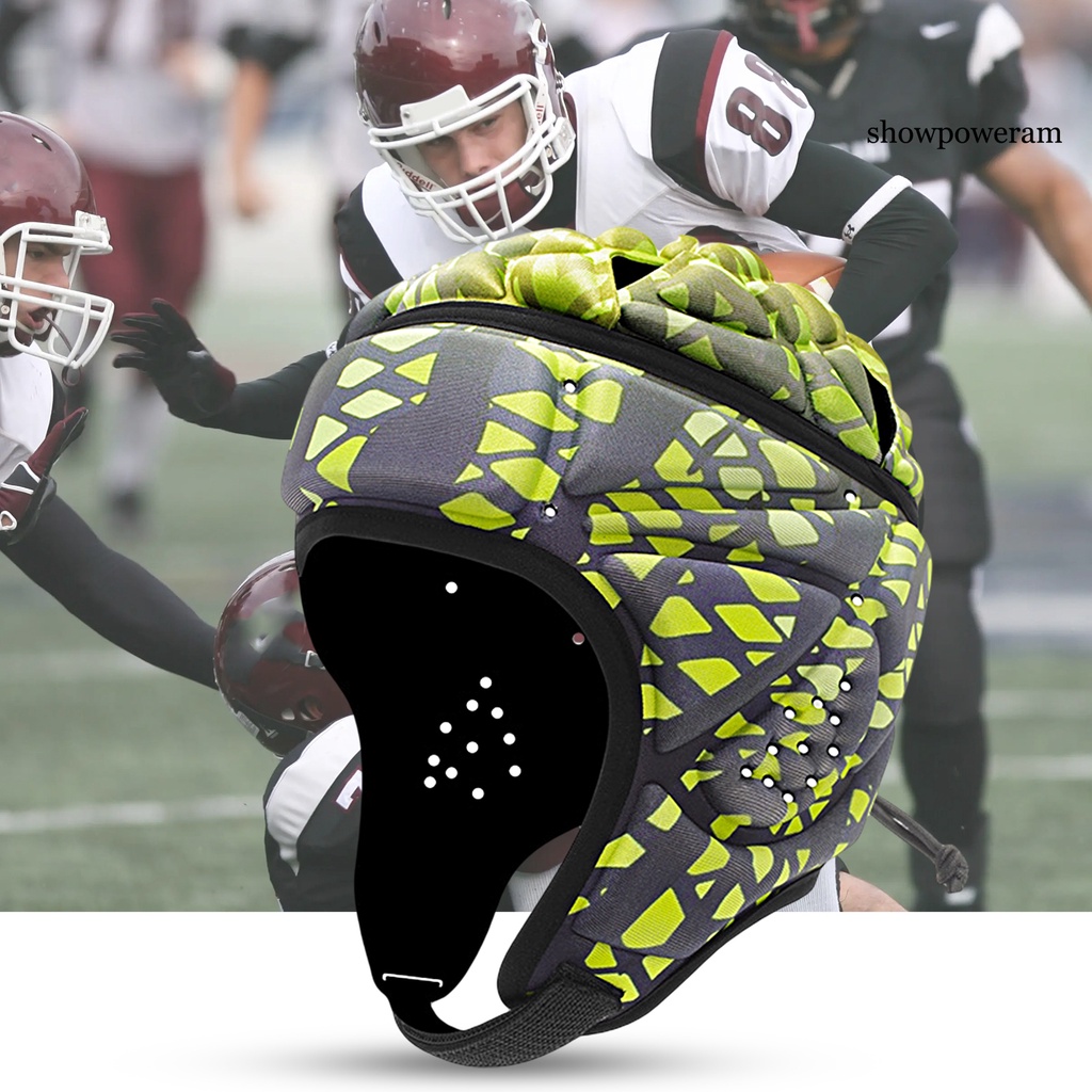 Mũ Bảo Hiểm Có Đệm Xốp EVA Chống Va Chạm Có Thể Điều Chỉnh Hỗ Trợ Luyện Tập Đá Banh / Bóng Bầu Dục