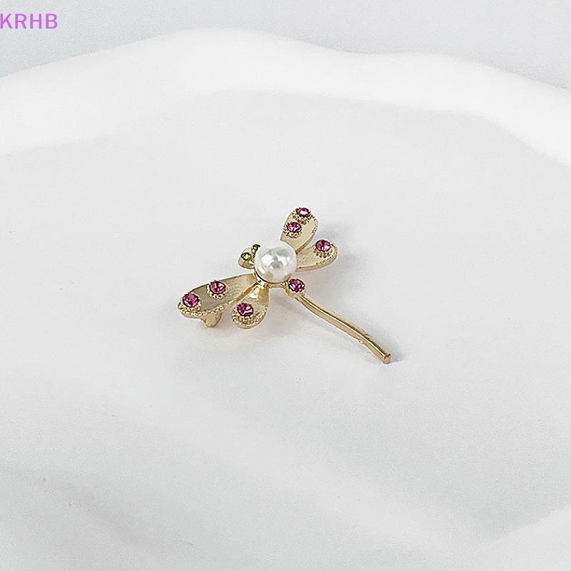 Ghim Cài Áo Hình Chuồn Chuồn Đính Đá Zircon Thời Trang Cho Nữ Mới