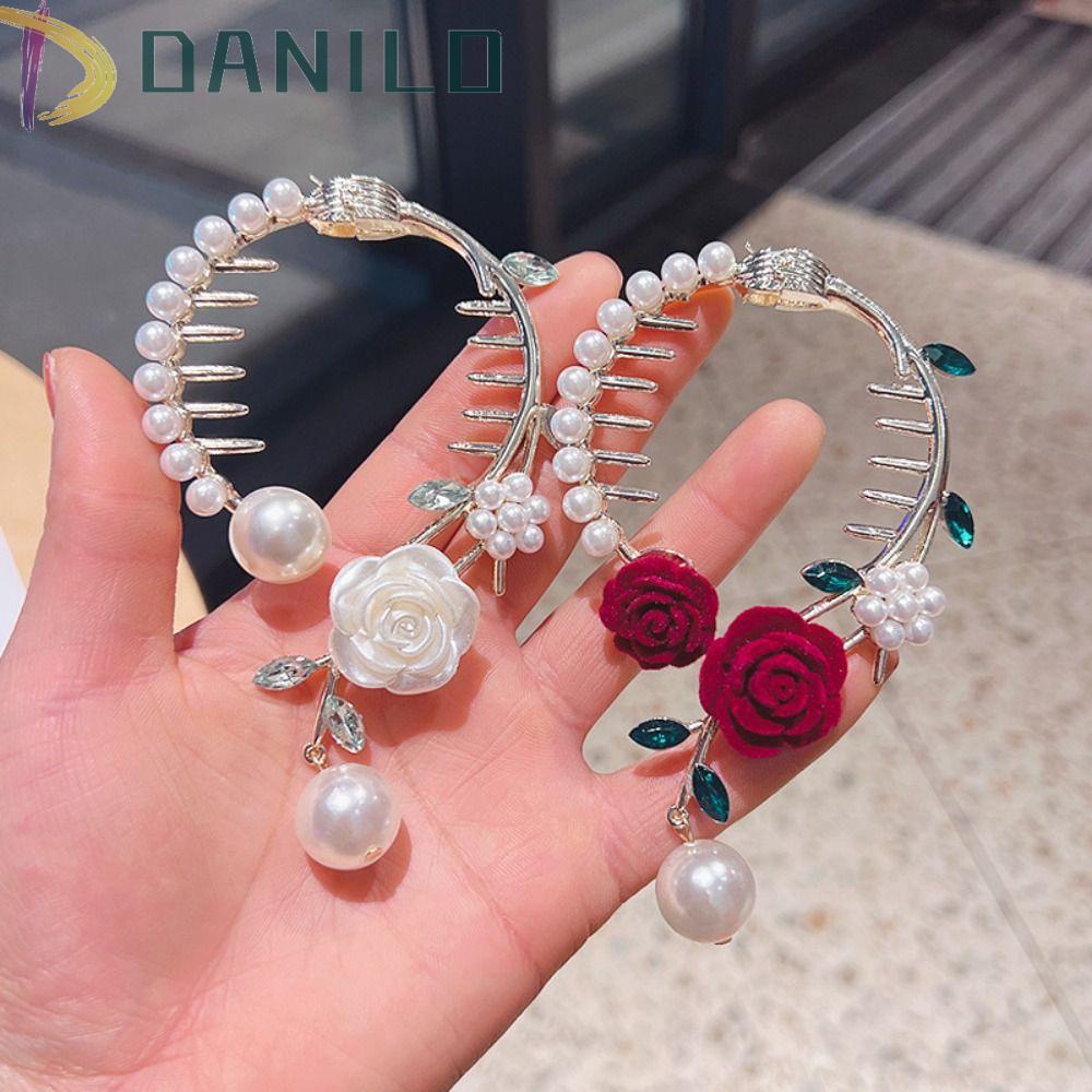 Danilo Kẹp Tóc Hình Hoa / Bướm Phong Cách Cổ Điển Thanh Lịch Dành Cho Nữ