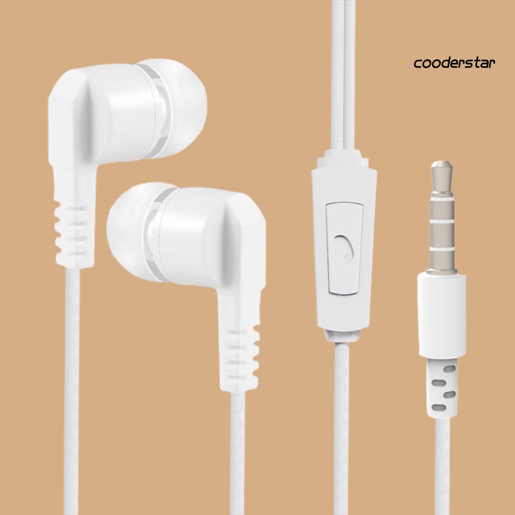 (Coood) Tai Nghe Nhét Tai Có Dây Độ Trung Thực Cao 3.5mm Kèm Mic Cho Thể Thao