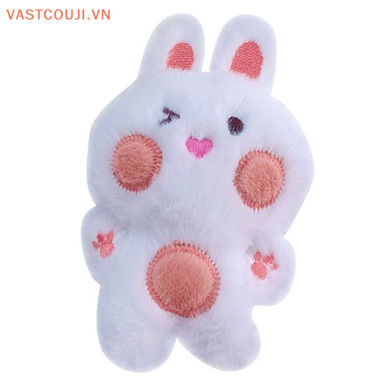 1 Móc Khóa Thỏ Nhồi Bông Dễ Thương