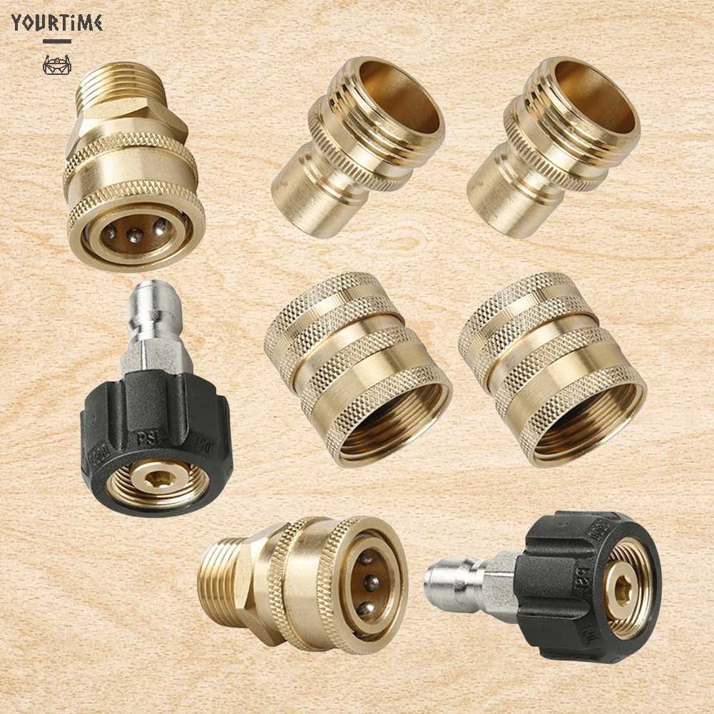 Bộ Dụng Cụ Ngắt Kết Nối Nhanh 3 / 4 Inch 5000 PSI Cho Ống Bơm Nước