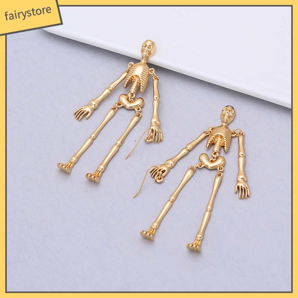 Bông Tai Hình Đầu Lâu Thời Trang Dành Cho Nữ