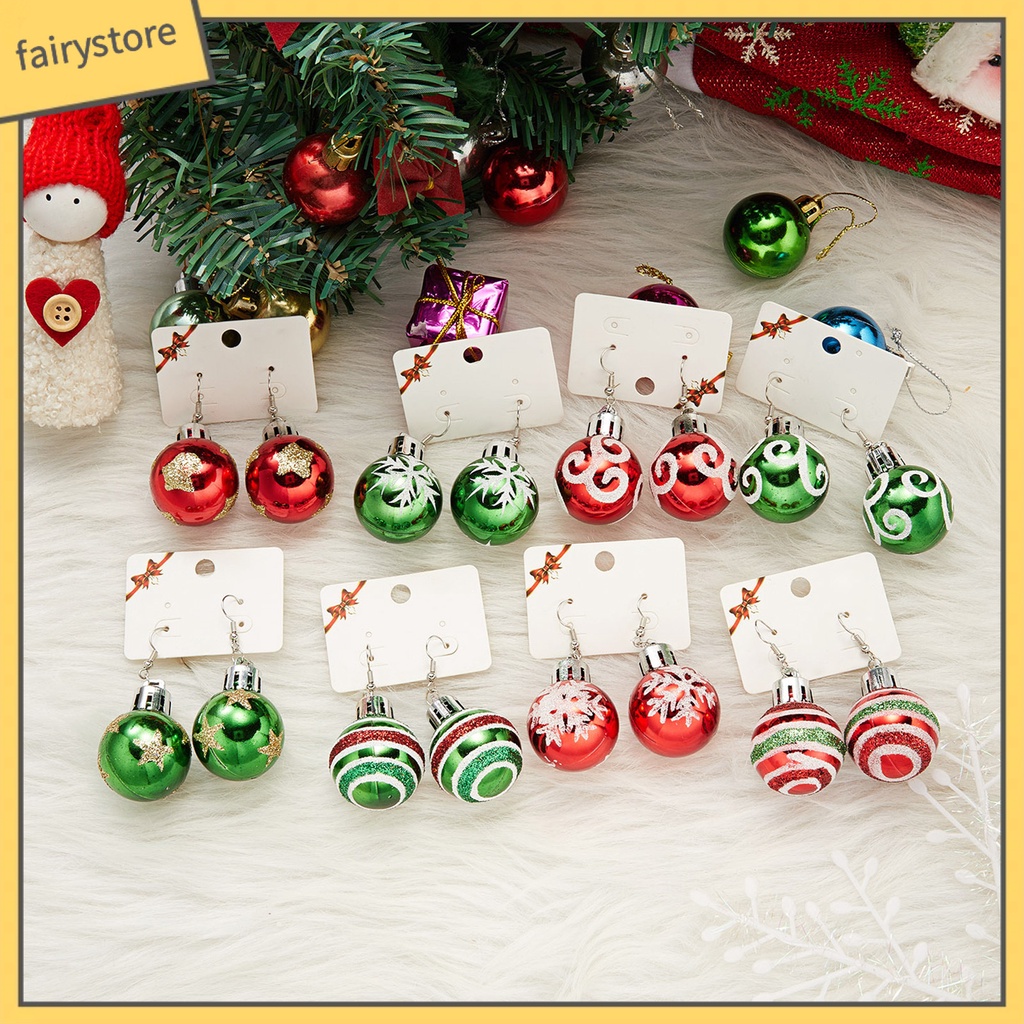 Bông Tai Hình Ngôi Sao Năm Cánh / Bông Tuyết / Bóng Đèn Tròn Thời Trang Cho Nữ