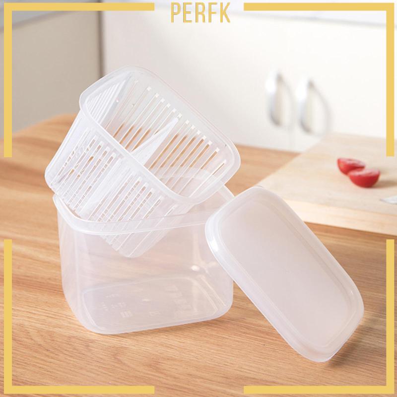 Hộp Đựng Thực Phẩm Trong Suốt Đa Năng Có Thể Tái Sử Dụng Cho Ngăn Kéo Nhà Bếp