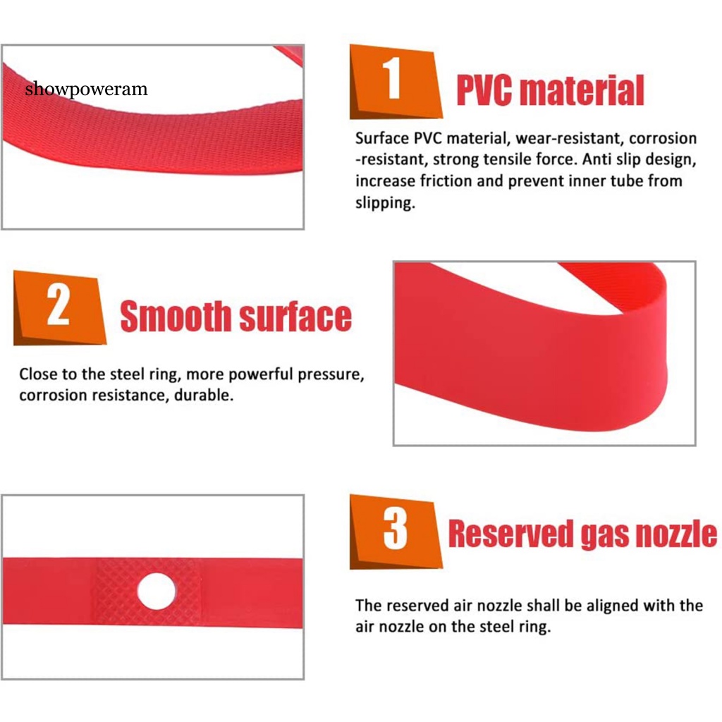 Cuộn Băng Dán Viền Lốp Xe Đạp Leo Núi Chống Cháy Nổ Bằng PVC SPM 12 / 14 / 16 / 18 / 20 / 22 / 24 / 26 / 27.5 inch / 700C