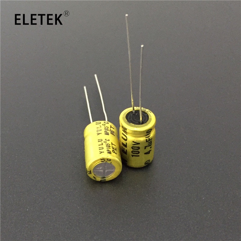 Set 10 Tụ Điện 100V 1UF 1.5UF 2.2UF 3.3UF 4.7UF 5.6UF 6.8UF 10UF 12UF 22UF 100UF Chuyên Dụng