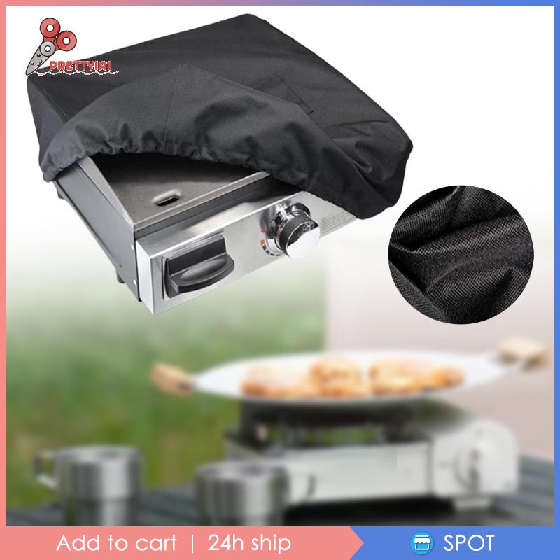 [Prettyia1] Vỏ Bọc Lò Nướng Di Động 17inch Chống Nước Không Có Mũ Trùm Đầu Cho Bàn Làm Việc