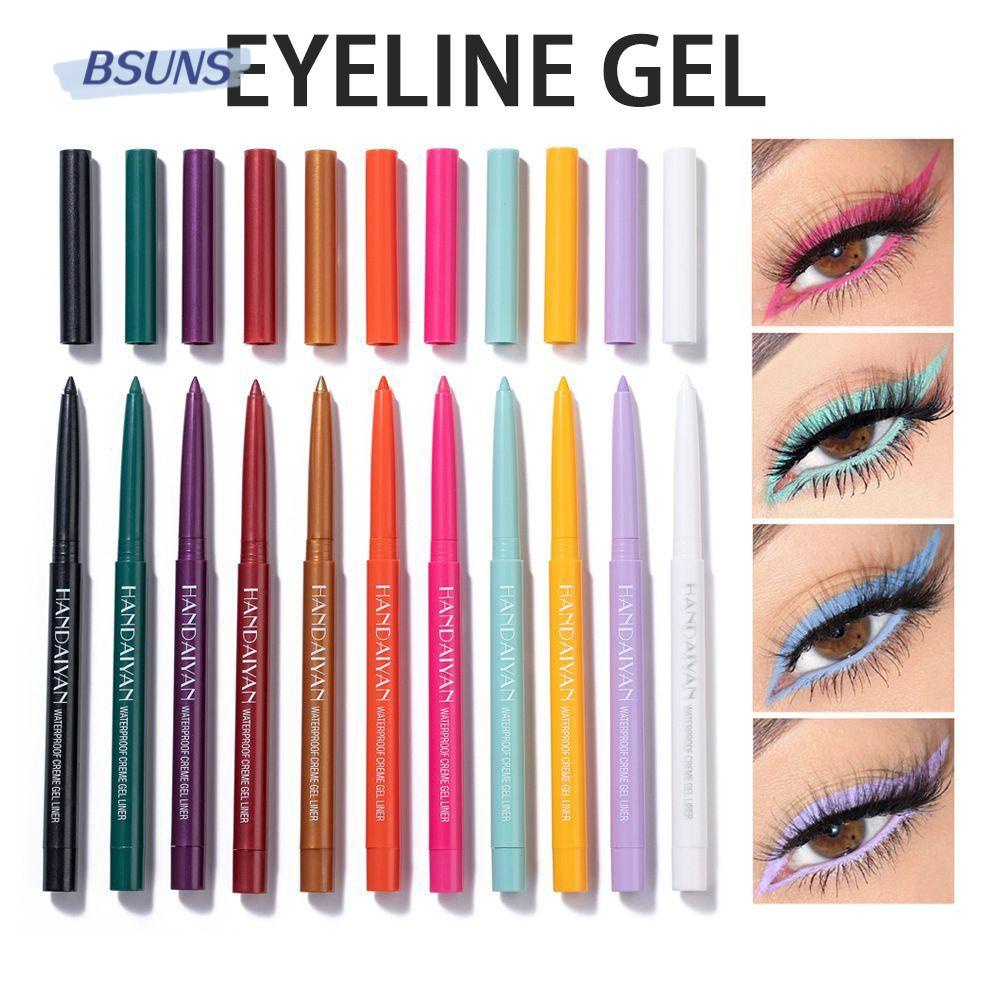 Bút Kẻ Mắt Nhanh Khô 10 Màu Sắc Tùy Chọn Cho Người Mới Bắt Đầu