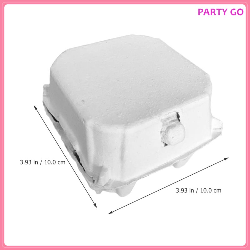 Set 10 Hộp Carton Đựng Trứng Để Tủ Lạnh Tiện Dụng