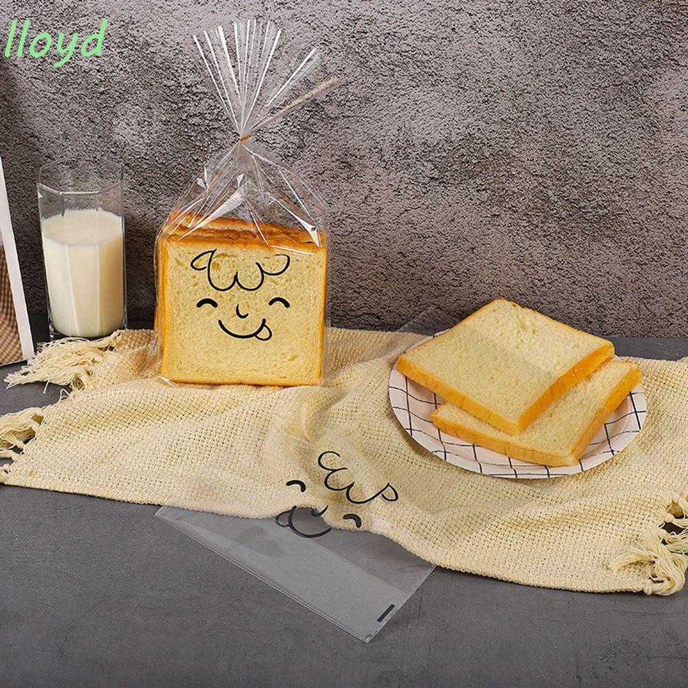 Bộ 50 Túi Đựng Bánh Mì / Bánh Quy Hình Gấu Hoạt Hình Cho Khách Dự Tiệc Sinh Nhật