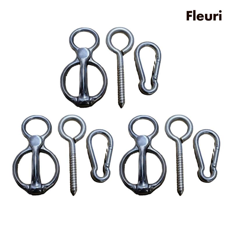 Bộ 3 Vòng Khóa Ngựa An Toàn Tiện Dụng