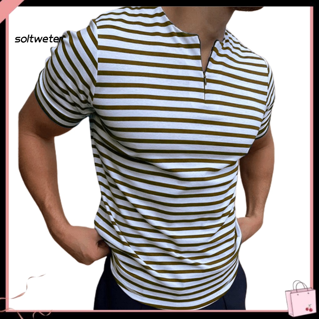 Áo Thun Tay Ngắn Cổ Tròn Siêu Nhẹ Thời Trang Mùa Hè Cho Nam