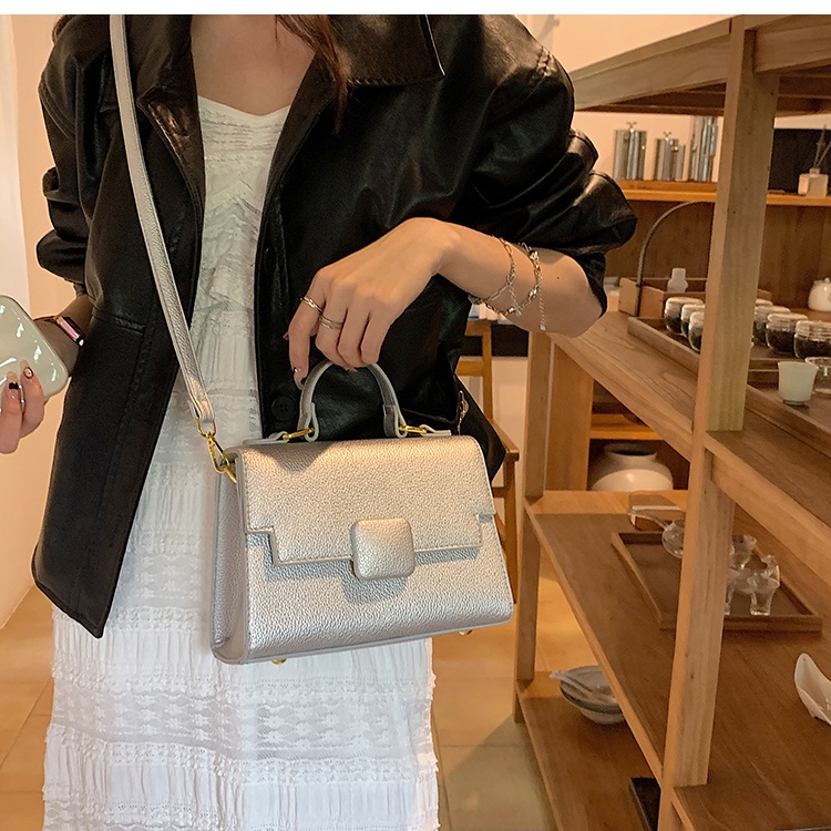 Túi Đeo Chéo Hình Vuông Cỡ Nhỏ Phong Cách Phương Tây Thời Trang Mùa Hè Chất Lượng Cao Cho Nữ