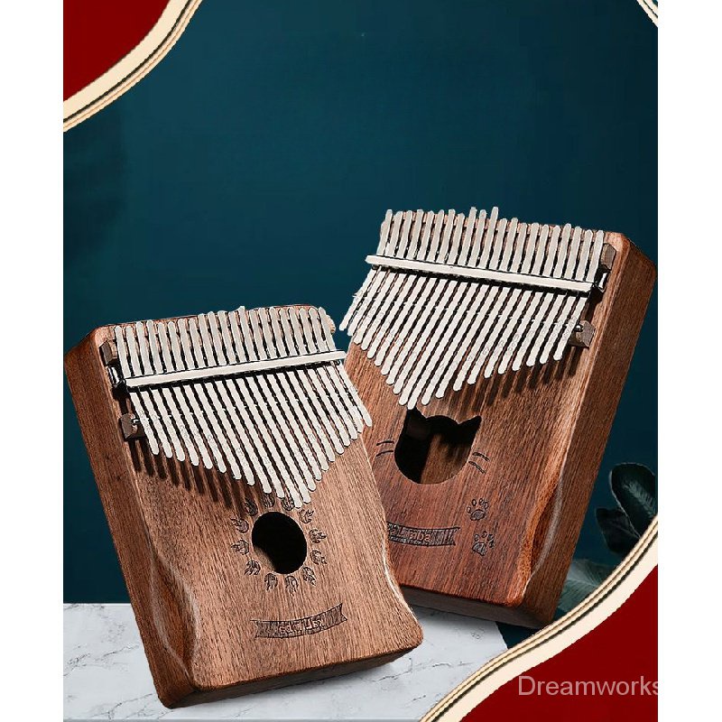 Đàn Piano kalimba 21 Phím 17 Tông Thiết Kế Di Động Cho Người Mới Bắt Đầu