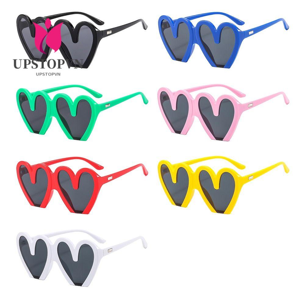 Kính Mát Hình Trái Tim Dễ Thương Cho Nữ