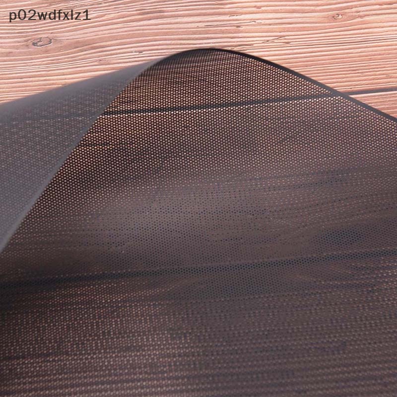 New DIY 30x100cm máy tính lưới PVC PC trường hợp FAN COOLER Đen bụi lọc Bìa trên bán