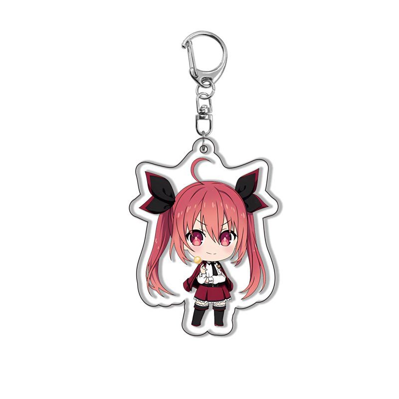 Móc Chìa Khóa acrylic Hình Nhân Vật Phim date a live Nhật Bản
