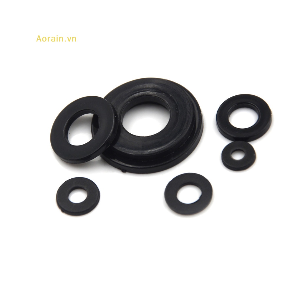 Vòng Đệm Bằng Nhựa Neoprene Dày Màu Đen Cho M3 M4 M5 M6 M8 M10 M12 Đồng Hồ Đeo Tay Thời Trang Thanh Lịch Cho Nữ