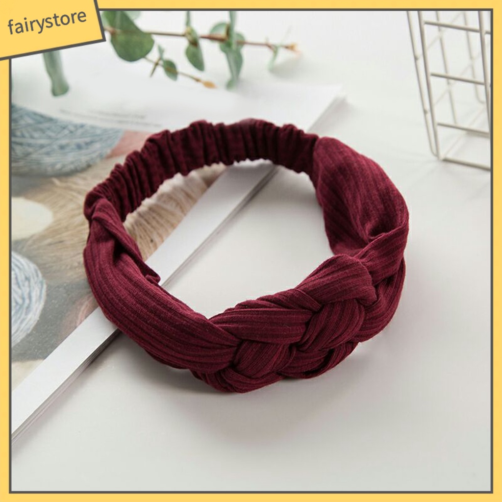 Băng Đô Dệt Kim Màu Sắc Thời Trang Cho Nữ