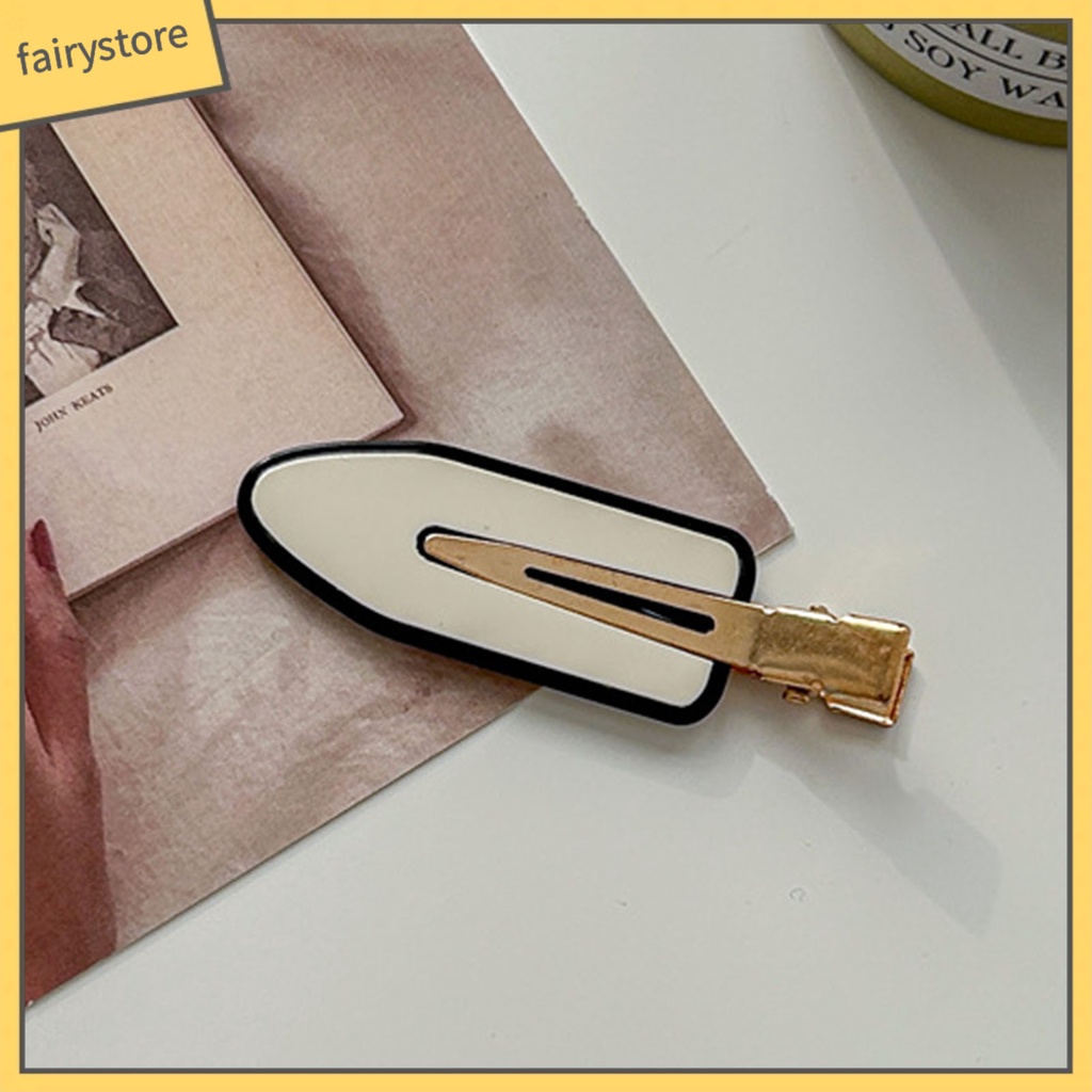 Kẹp Tóc Không Đường May Chống Trượt Phong Cách Hàn Quốc