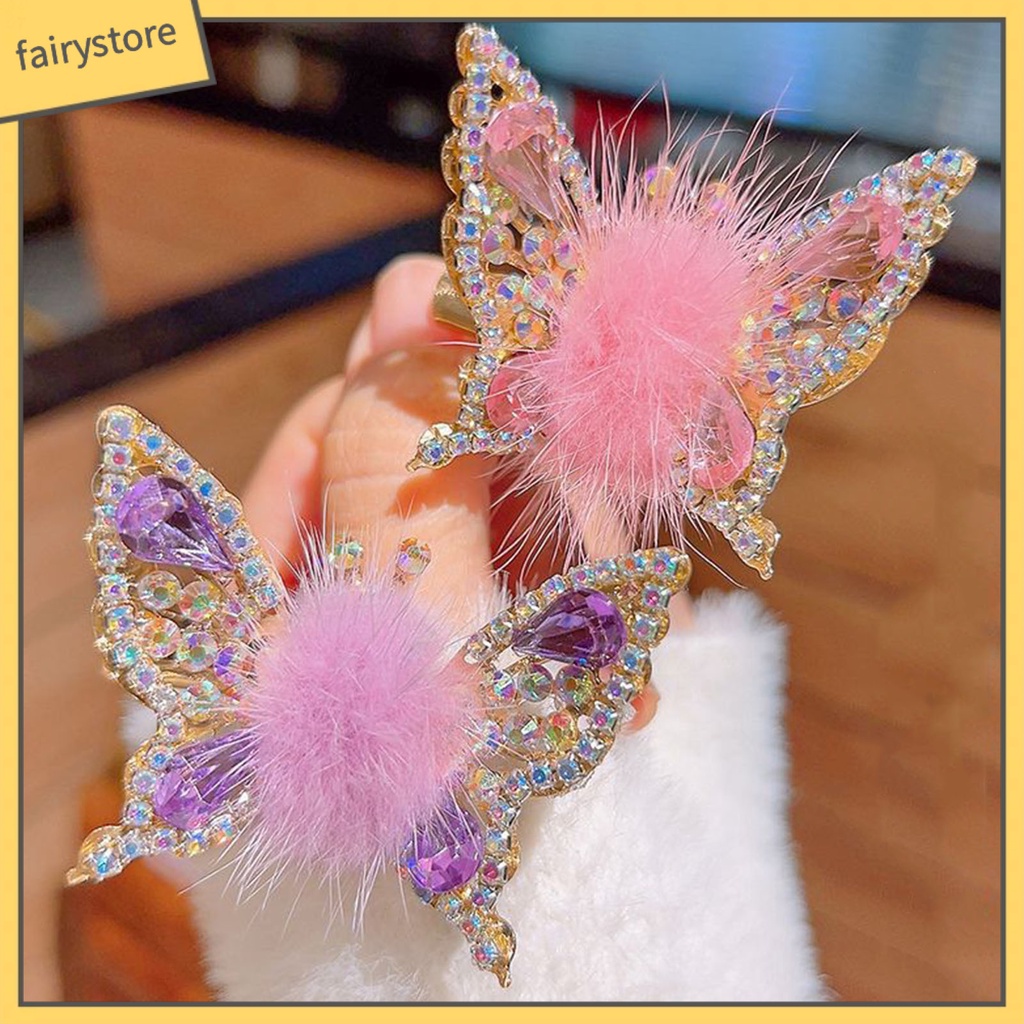 Kẹp Tóc Hình Nơ Bằng Hợp Kim Không Để Lại Dấu Vết Nhỏ Gọn Dành Cho Bé