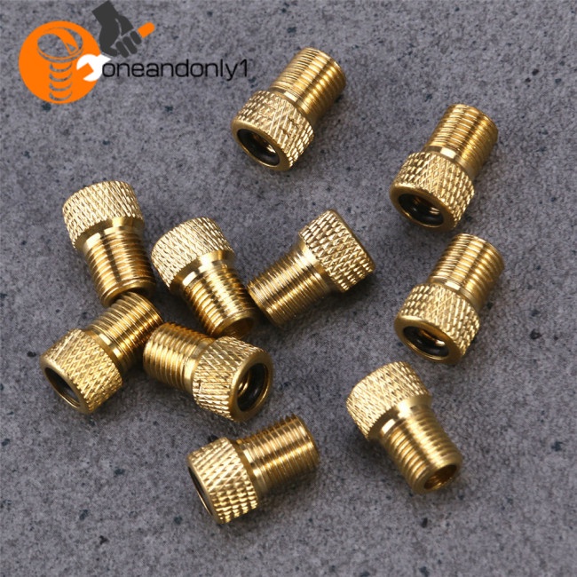Set 10 Đầu Nối Van Bơm Hơi Xe Đạp Kiểu Pháp