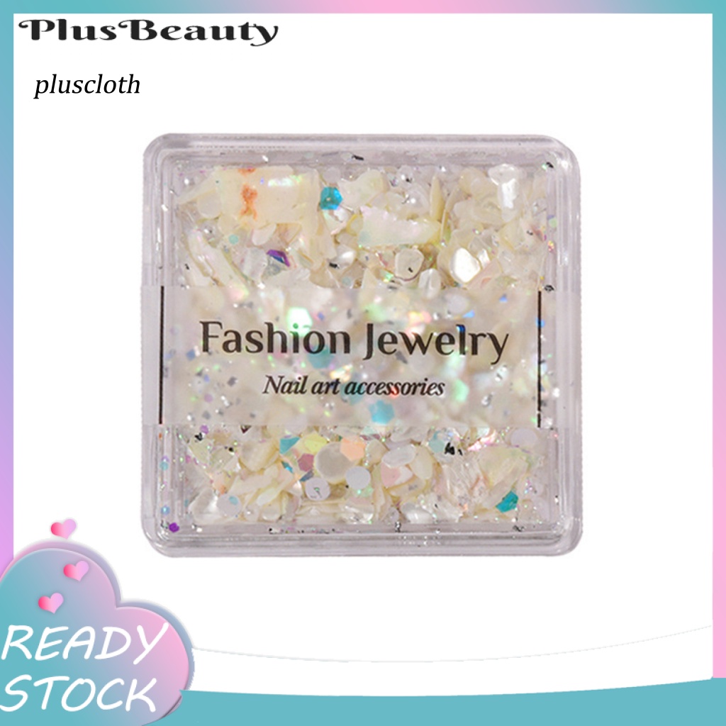 1 Hộp Sequin Lấp Lánh Siêu Mỏng Trang Trí Móng Nghệ Thuật DIY