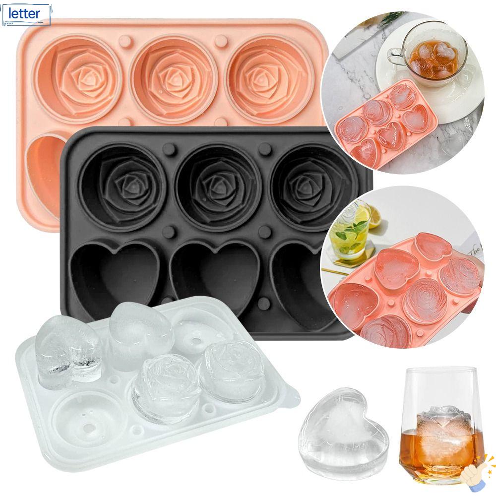 LET 1 Khuôn Làm Đá Hình Bướm Vui Nhộn Cho Rượu Whiskey Cocktail