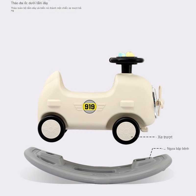 Đồ Chơi Xe Cân Bằng Bốn Bánh Chất Lượng Cao Dành Cho Bé