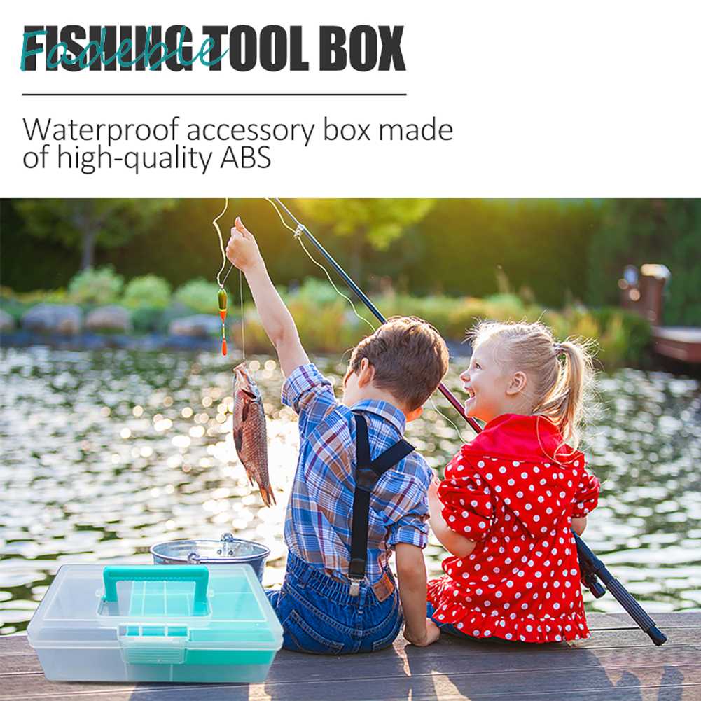 Hộp Đựng Phụ Kiện Câu Cá Đa Năng Chống Thấm Nước Tiện Dụng