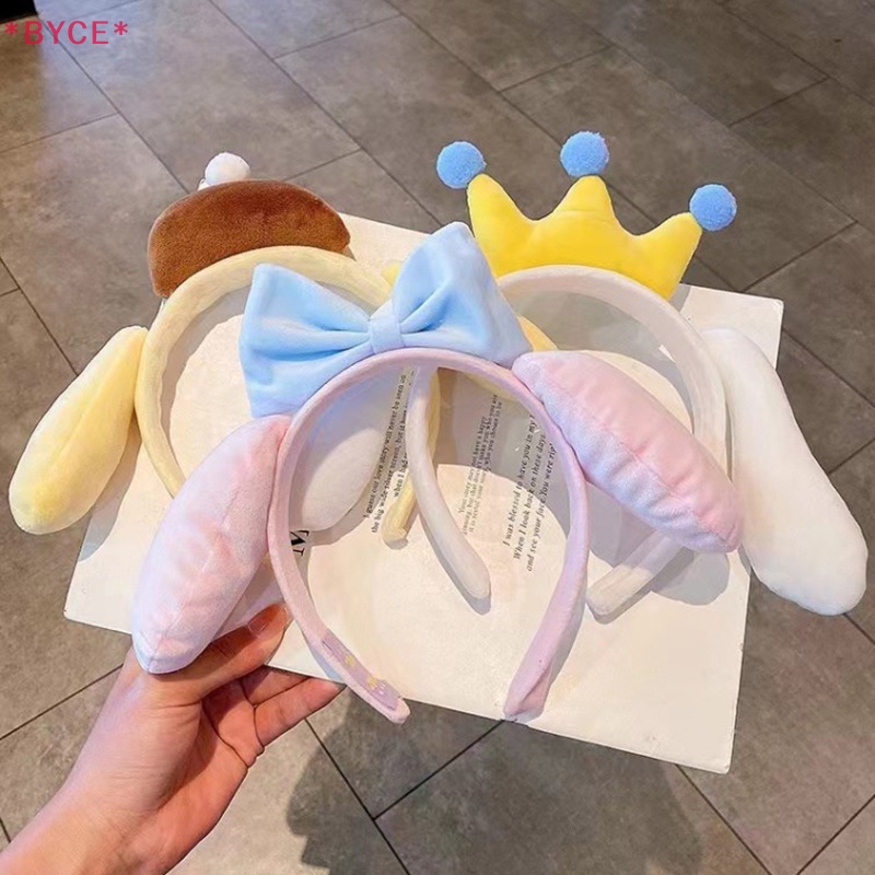 Byce &gt; Băng Đô Cài Tóc Rửa Mặt Họa Tiết Hoạt Hình Sanrioed Kuromi My Melody Hello Kitty Dễ Thương Thời Trang Cho Nữ Mới