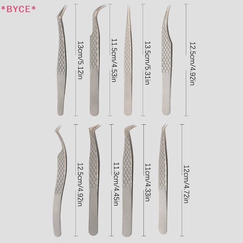 Nhíp Gắp Lông Mi Giả Bằng Thép Không Gỉ Tiện Dụng Mới