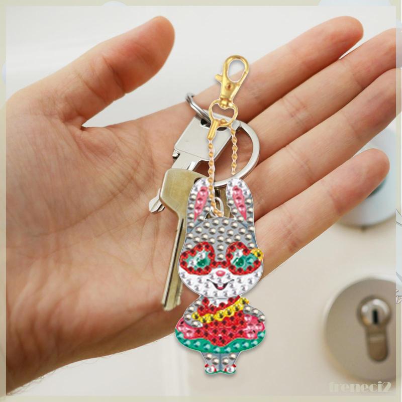 2x Móc Khóa #DIY Móc Khóa Hình Trứng Phục Sinh Dễ Thương Charms
