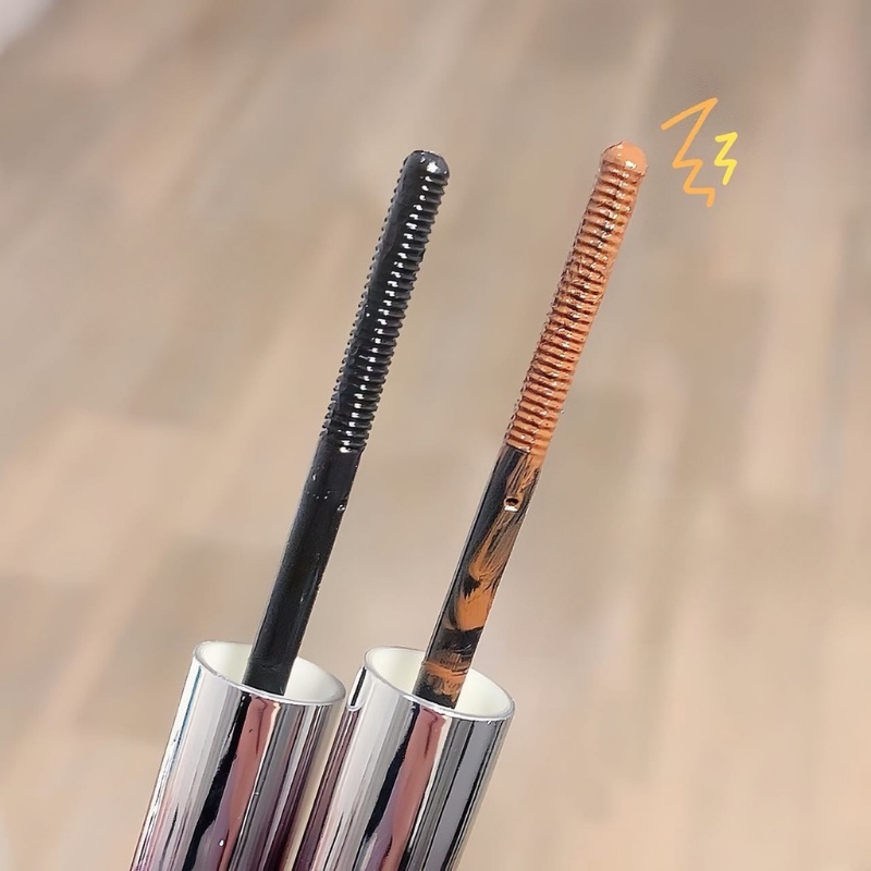 Mascara Đầu Cọ Kim Loại Uốn Cong Làm Dài Lông Mi Kháng Nước Lâu Trôi