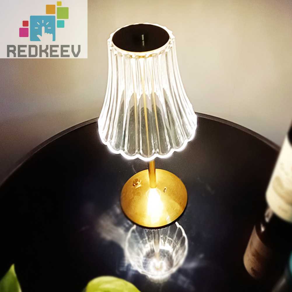 Đèn Để Bàn Cảm Ứng Phong Cách Bắc Âu Cổ Điển