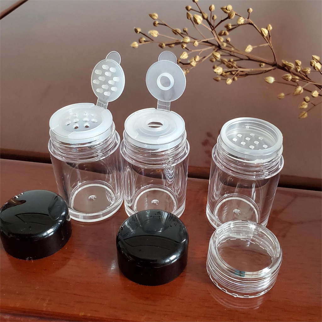 Hũ Nhựa Rỗng 10ml Trong Suốt Có Nắp Lật Đựng Mỹ Phẩm Tiện Dụng