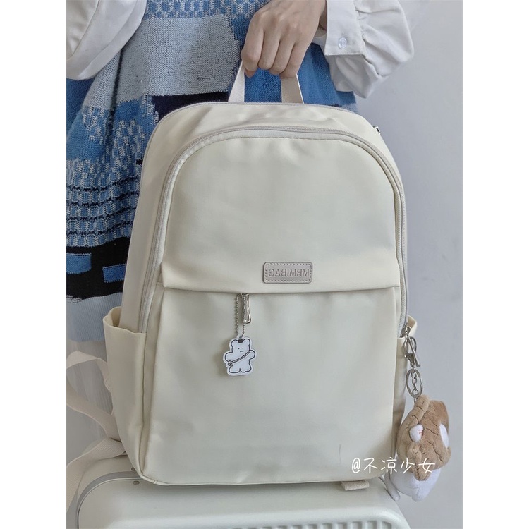 IELGY Ba Lô Đi Học Đựng Máy Tính Cao Cấp Phong Cách Nhật Bản