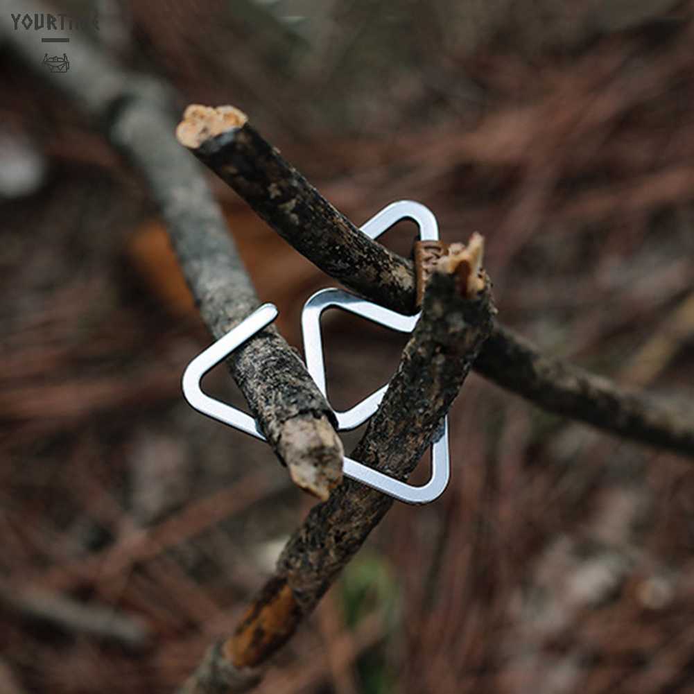 Móc Treo Đèn Cắm Trại Hình Chữ S Tiện Lợi