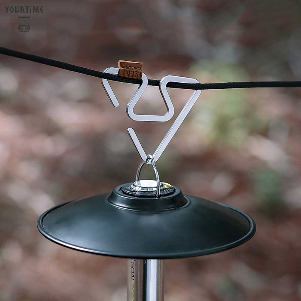 Móc Treo Đèn Cắm Trại Hình Chữ S Tiện Lợi