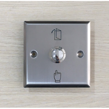 Nút exit inox vuông PB2A nhấn mở cửa kiểm soát (Cái)