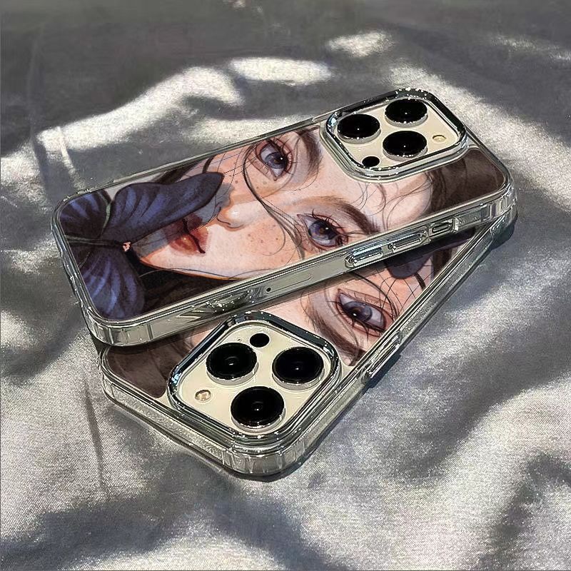 ✅Ốp Điện Thoại Dẻo Thiết Kế Đơn Giản Thời Trang Chống Sốc Cho iPhone12plus 14pro max / Beauty 8 7In Style 1113 G4D8