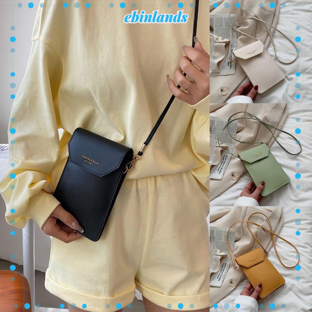 Túi Da PU Đeo Chéo Mini Đựng Điện Thoại Phong Cách Châu Âu