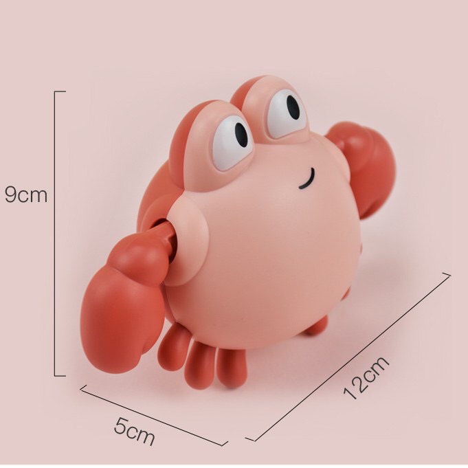 Cua Con Tập Bơi Ngửa, Đồ Chơi Nhà Tắm Cho Bé Vặn Cót